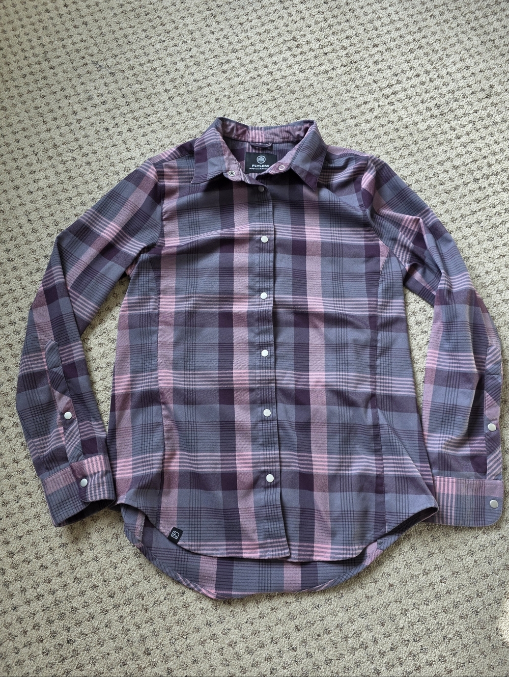 Flylow snap down shirt